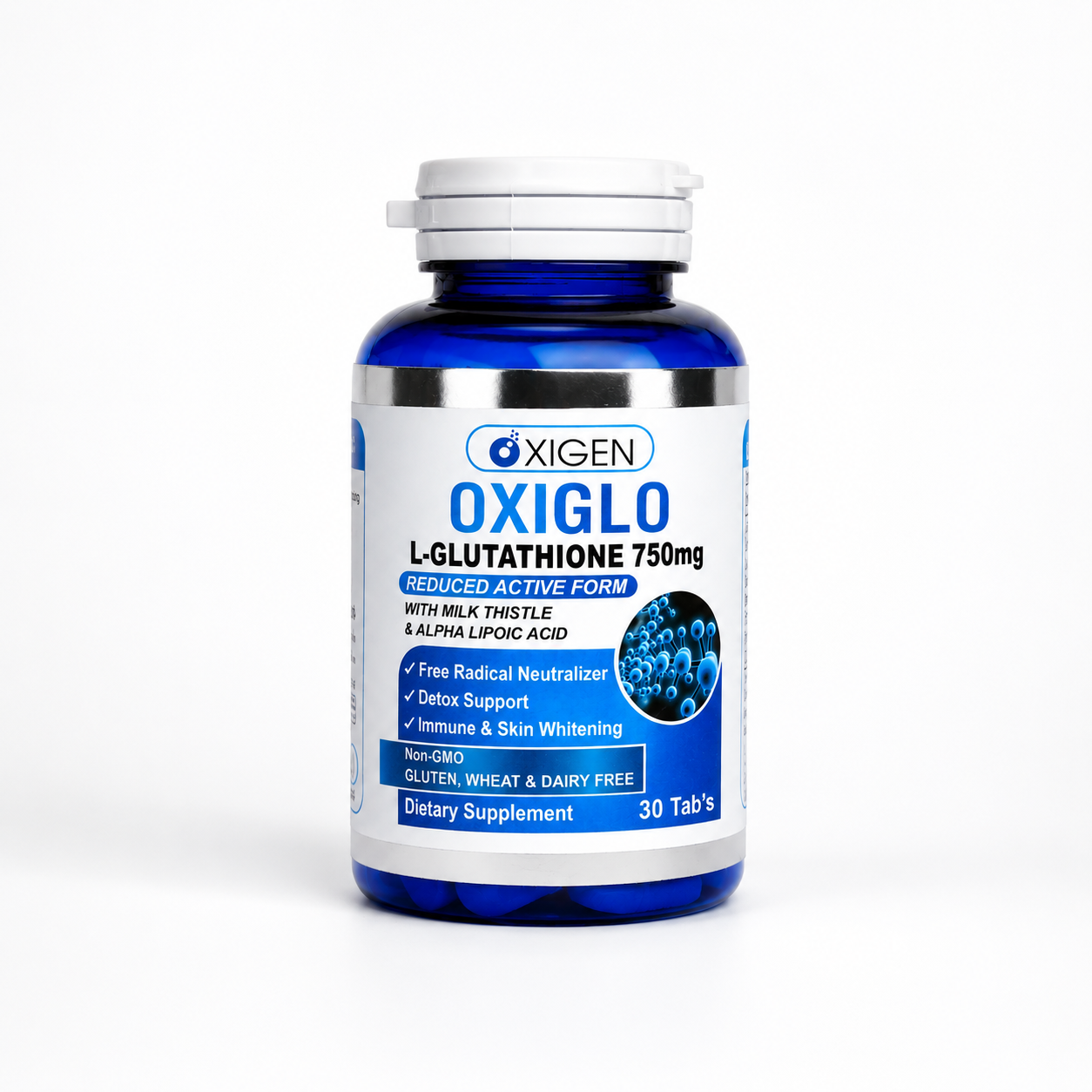 OxiGlo – Glutathione Supplement for Glowing Skin in Pakistan (L-Glutat –