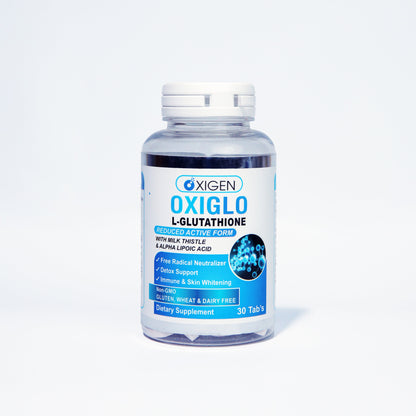 OxiGlo – Glutathione Supplement for Glowing Skin in Pakistan (L-Glutathione 750mg)