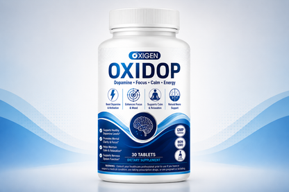 OXIDOP dopamine support supplement, 30 tablets for focus and mental clarity